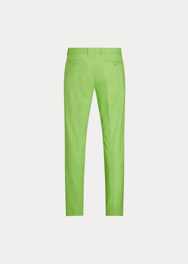 Pantalones Ralph Lauren Hombre Verdes - Tailored Fit Performance - QXIYO2864